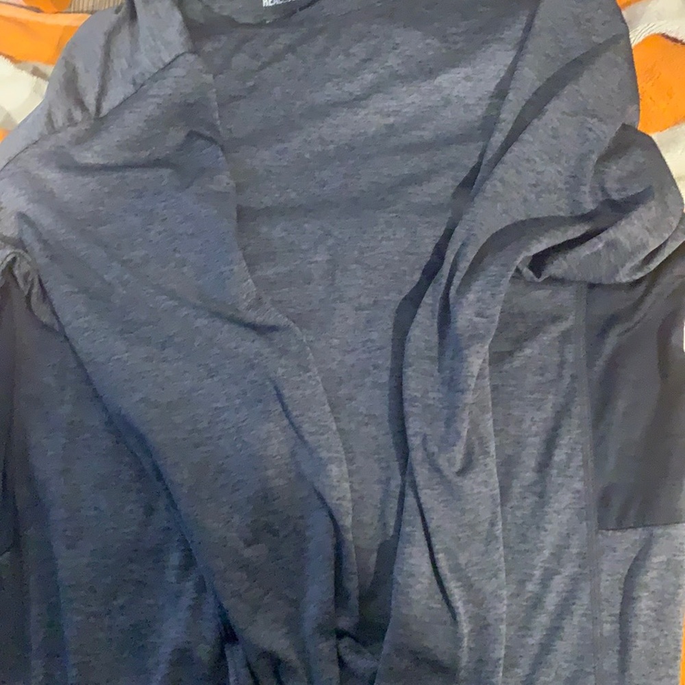Dri-fit grey workout shirt